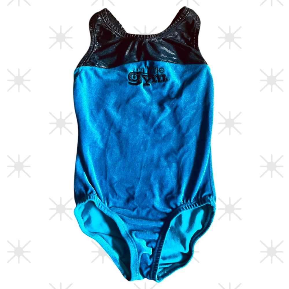 Gymnastics Velvet Leotard, Size CM, Garland Actuvewear